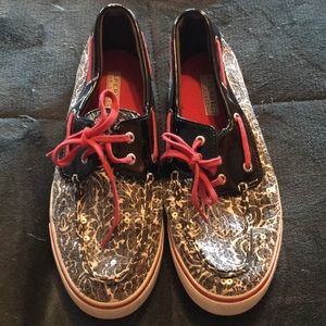 RARE. Sperry Topsiders loafer DISCONTINUED pattern size 10